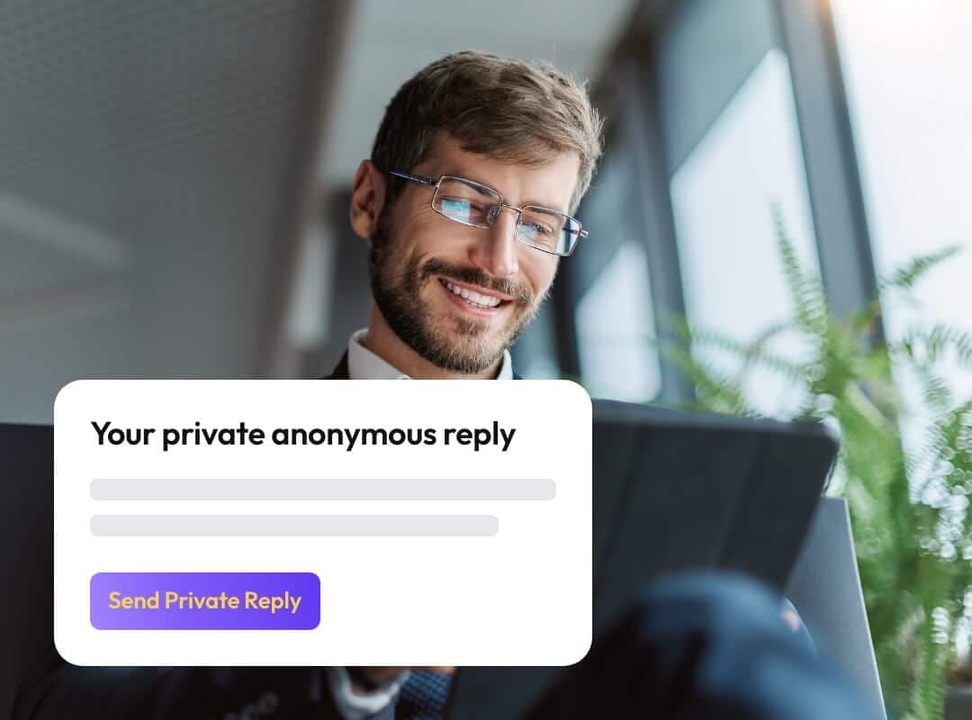 Financial confidential replies