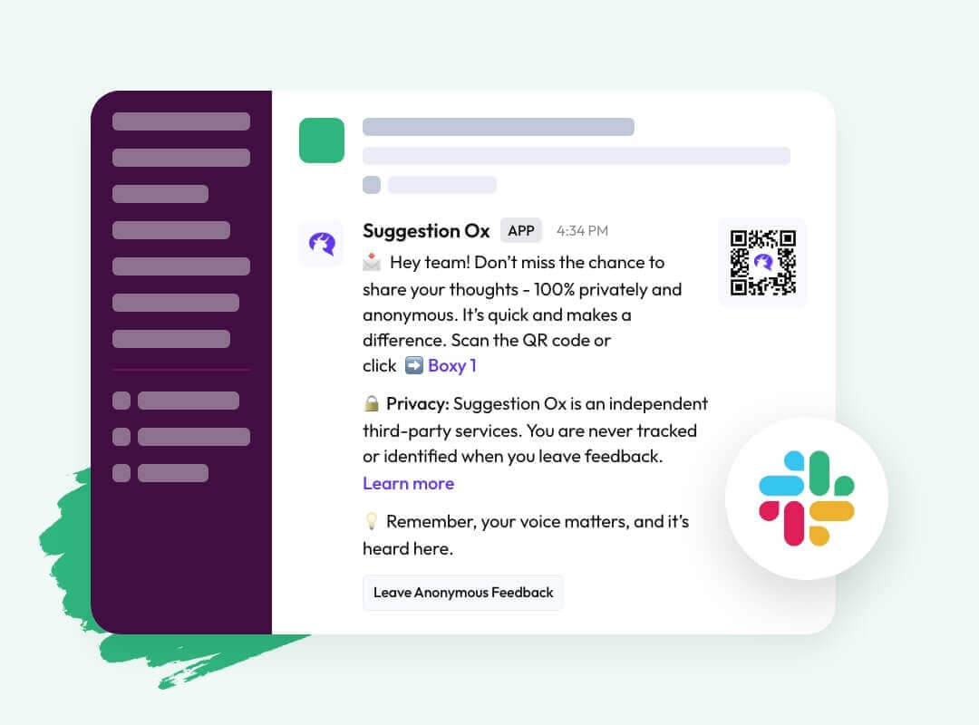 Automated Slack reminders to share feedback