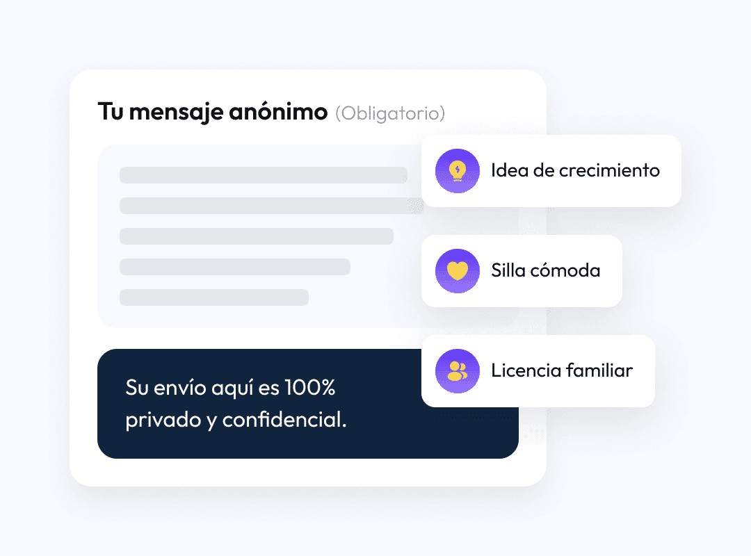 Tu mensaje anónimo