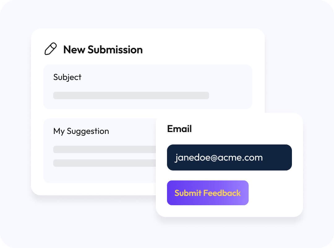 Collect emails privately