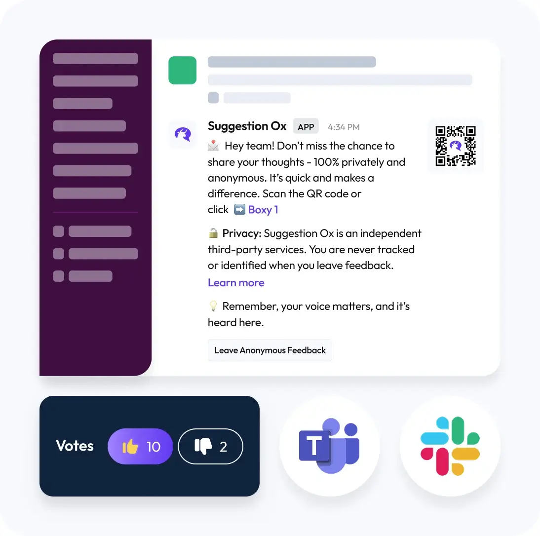 Slack & Teams integrations