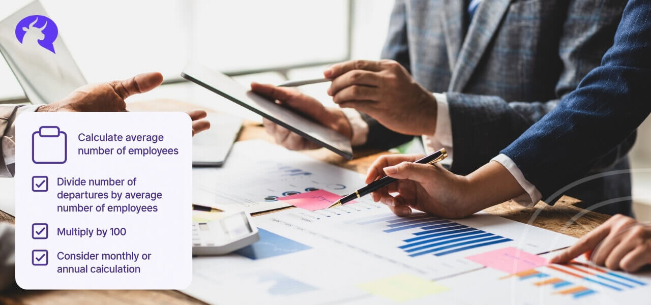 How to calculate employee turnover